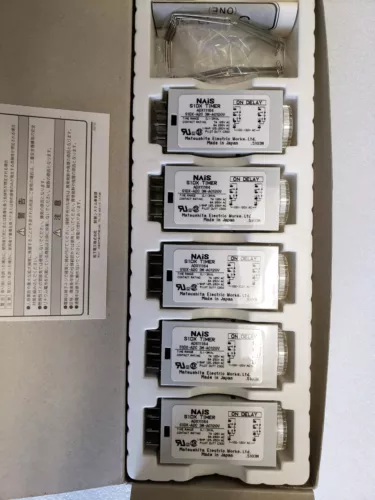 AROMAT/NAIS  ON DELAY TIMER # S1DX-A2C-3M-AC120 /# ADX11164 /2PDT- COIL 120 VAC