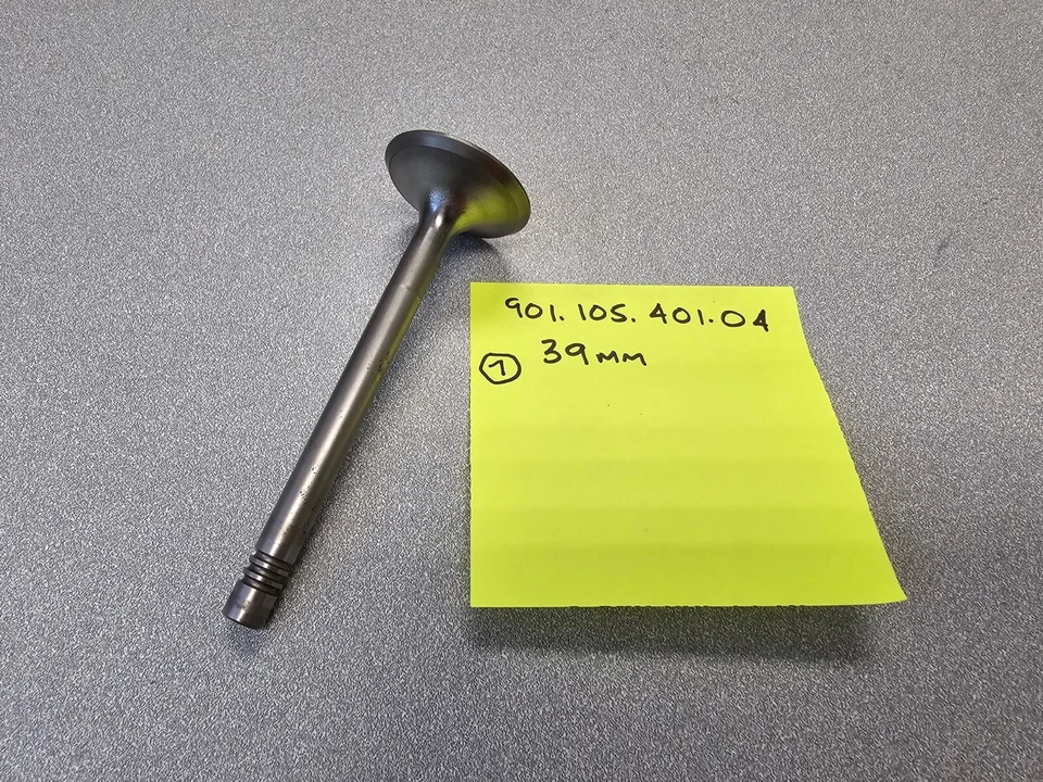 VÁLVULA DE ADMISIÓN USADA ORIGINAL ATE 3950 PORSCHE 911 SWB 39mm 1965-68 NLA Foto 2 de 4