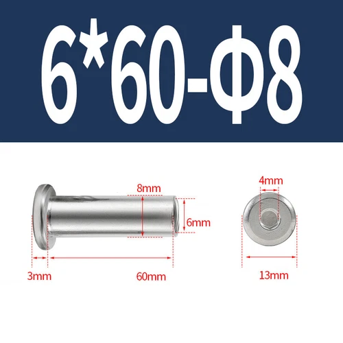 M2 - M10 Sleeve Nuts A2 304 Stainless Flat Head Socket Cap Nut Furniture Joint - Picture 100 of 136