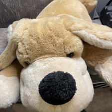 FAO Schwarz Fifth Avenue Large Plush Dog Stuffed Animal Toy 18in