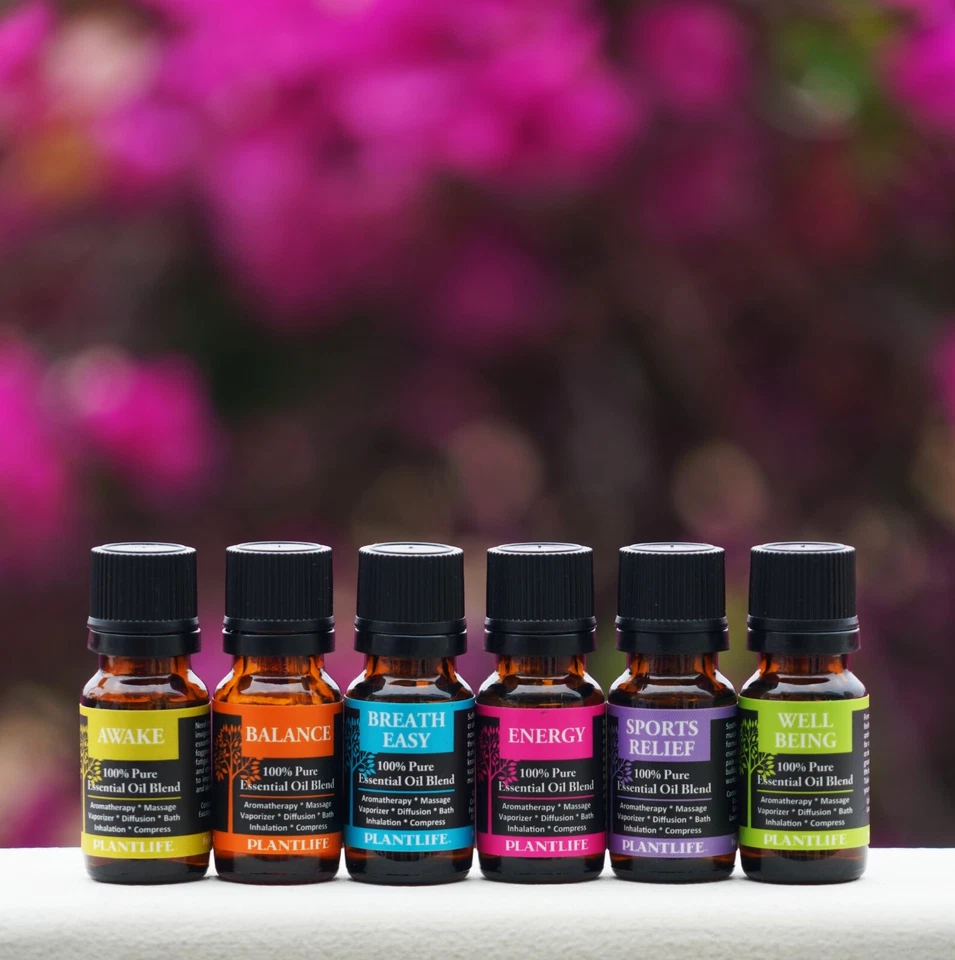 Mezclas de aceites esenciales Plantlife: mezclas 100 % puras para el bienestar natural Foto 2 de 3