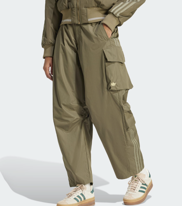 ● ADIDAS Originals ● SAT CARGO PANTS ★25SS adidas Originals Cargo Pants Women's Sports Pant Casual