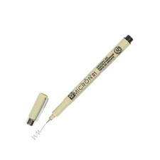 XSDK01-49 Sakura Pigma Micron 01 Marker Pen, 0.25mm Tip, Black, Pack of 10