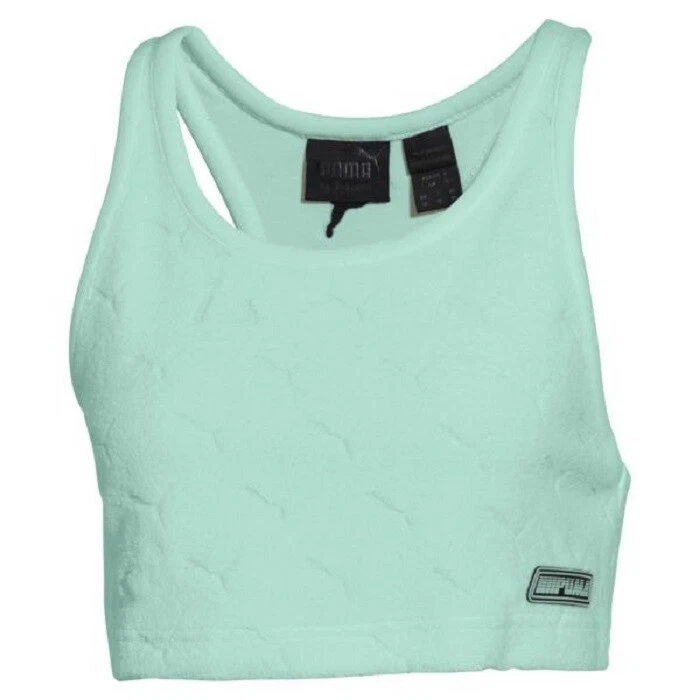 FENTY x PUMA 577448 02 Jacquard Terry Cropped Tank Top