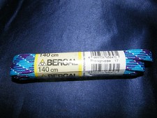 Bergal Turquoise/Lilac/White 9mm Flat String 140cm Sneaker Spindles