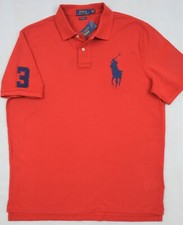 Polo Ralph Lauren Red Mesh Shirt Big Pony Big Tall 2XB 2XLT NWT