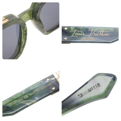 Louis Vuitton Sunglasses Millionaire Z1167E Limited Edition Green