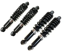 Full Set 4 Coil-Over Shock Fit Kawasaki Bayou 220 250 OEM Replacement Adjustable