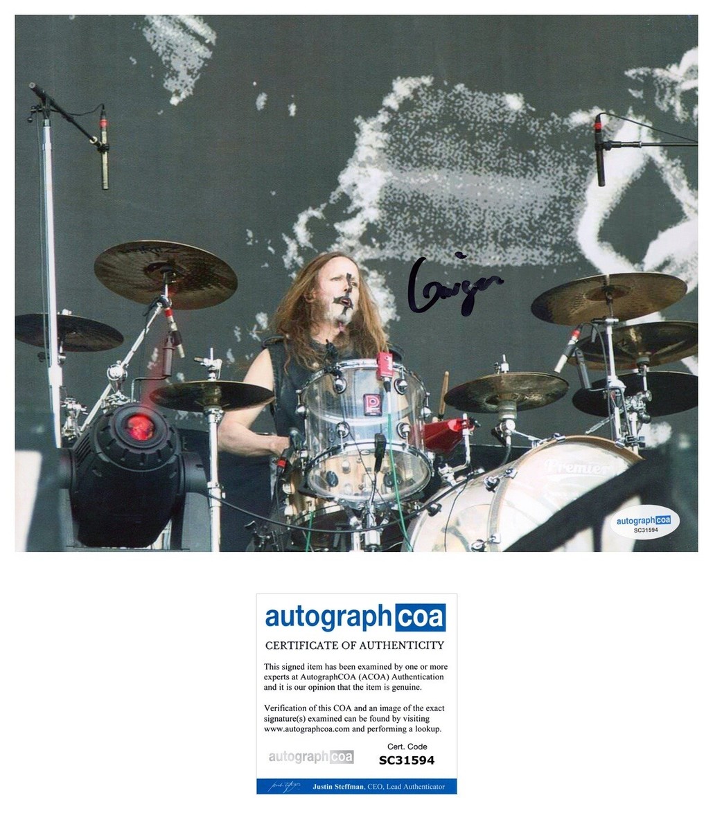 Ginger Fish Signed Autograph 8x10 Photo Rob Zombie & Marilyn