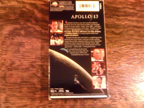 VHS - "Apollo 13", 1995. Tom Hanks, Kevin Bacon, Ed Harris - VHS - Picture 4 of 4