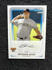 STETSON ALLIE 2011 Bowman #BP86 Pittsburgh Pirates (Buy 10 get 10 Free)