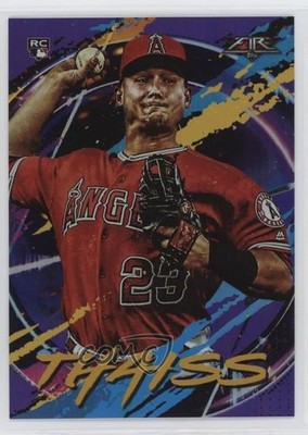 2020 Topps Fire Purple 29/99 Matt Thaiss #68 Rookie RC fm0