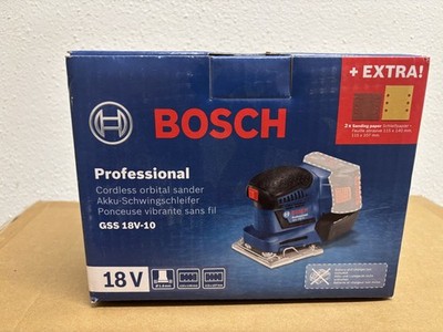 Bosch Professional Akku Schwingschleifer GSS 18V-10