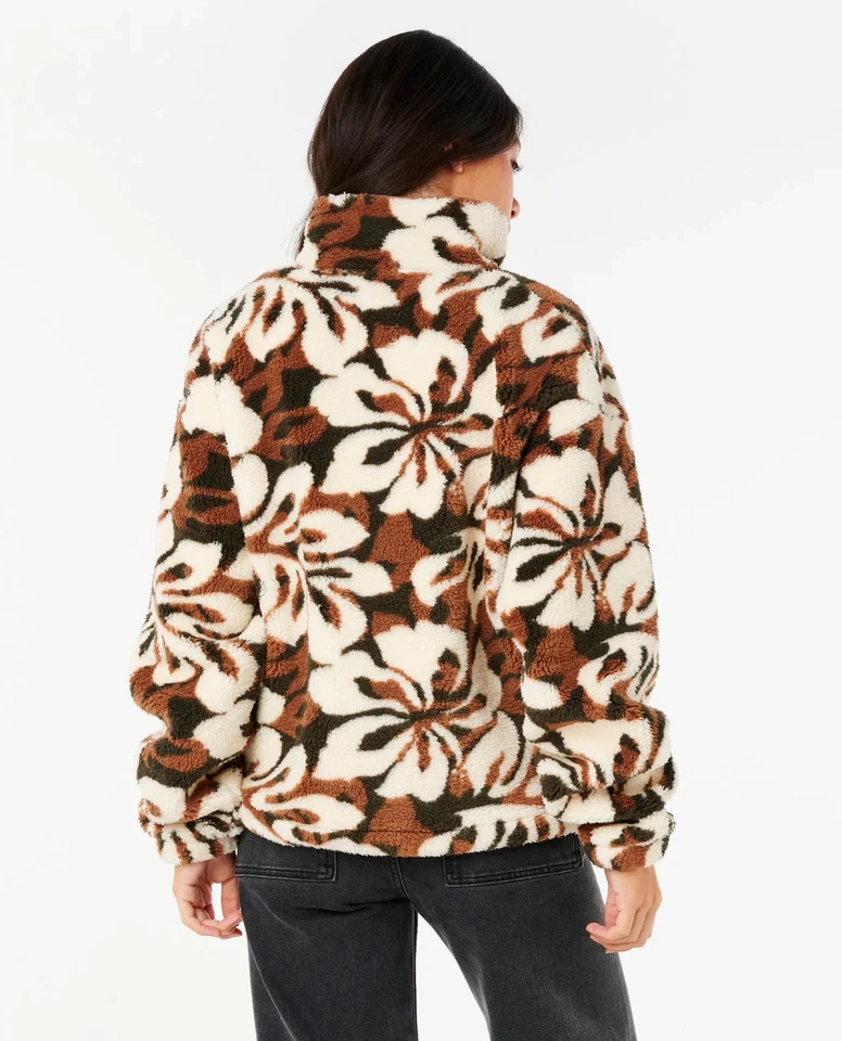 Rip Curl Cala Nights 1/4- Zip Polar Fleece - XL - Neu - Bild 4 von 4