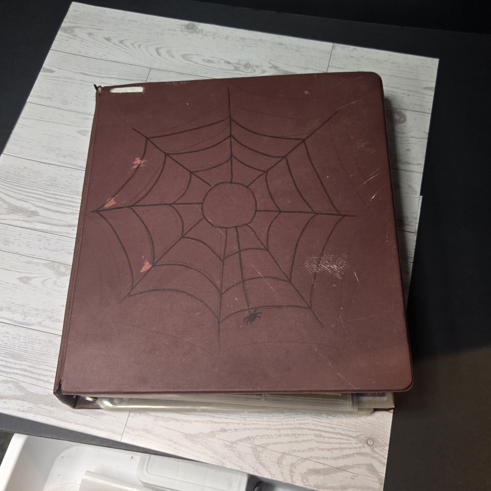 Marvel Comics Skybox And 94 Ultra Fleer Over 100 Cards In Binder Used