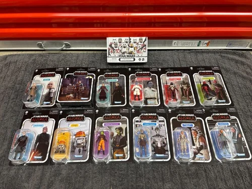 STAR WARS Ahsoka Vintage Collection Lot 16 Figures New Sealed Hera Sabine Thrawn