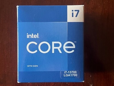 Intel Core i7-13700 Processor (2.10GHz, 16 Cores, LGA 1700