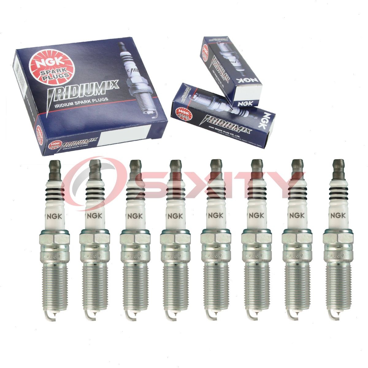 8 pc NGK Iridium IX Spark Plugs for 2020 Chevrolet Silverado 3500 HD 6.6L V8 jt