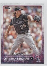 2015 Topps Christian Bergman #682 1b6