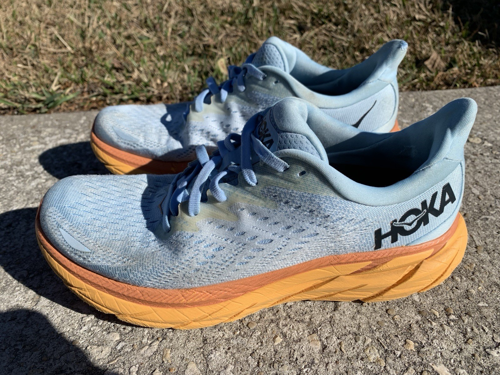 Size 8.5 B - Hoka One One Clifton 8 Womens Shoes Blue Running Sneaker thumbnail 6