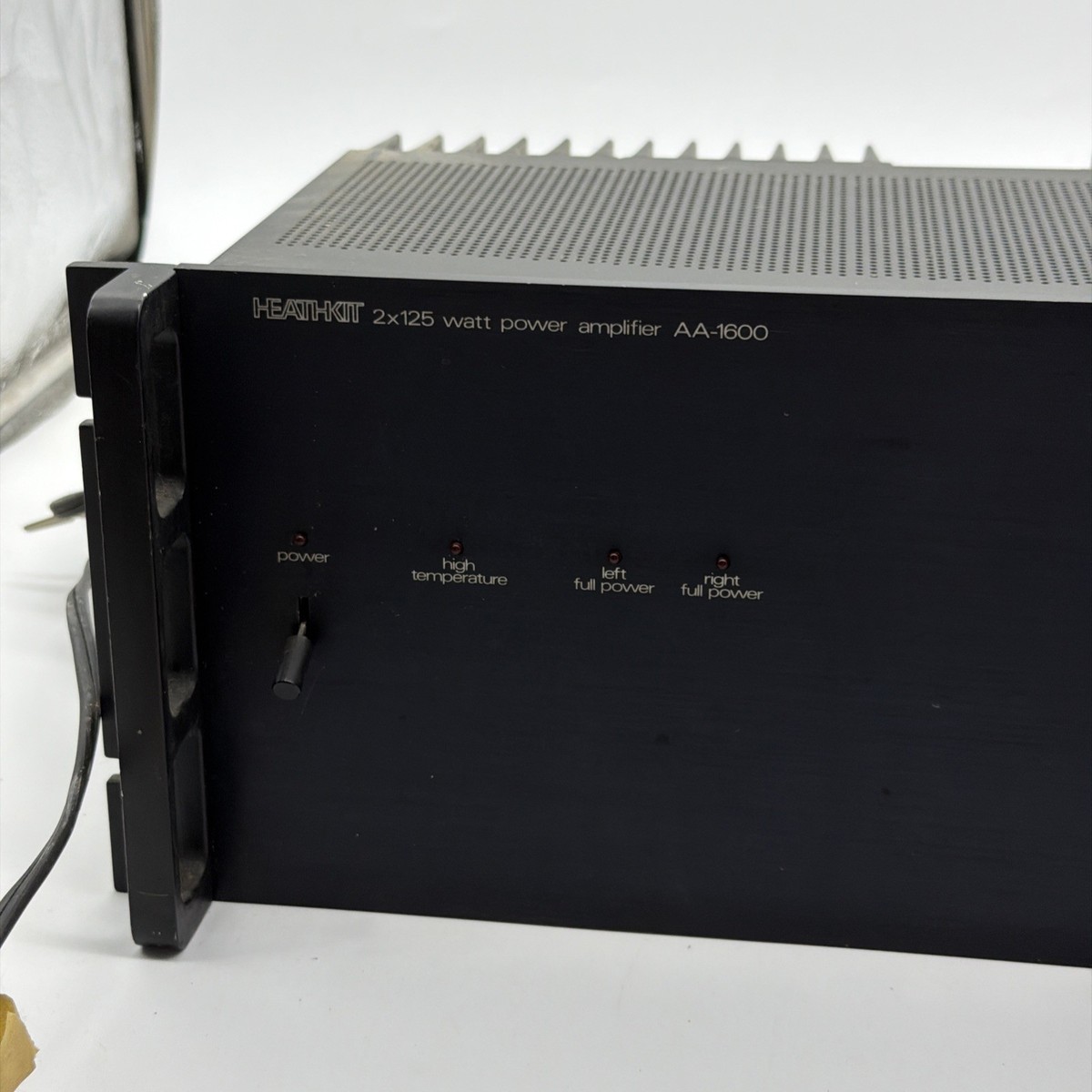 Vintage Heathkit Aa-1600 2x125 Watt Power Amplifier AA1600 for