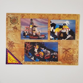 LEGO 6271 Imperial Flagship 100% Complete with Instructions vintage Pirates