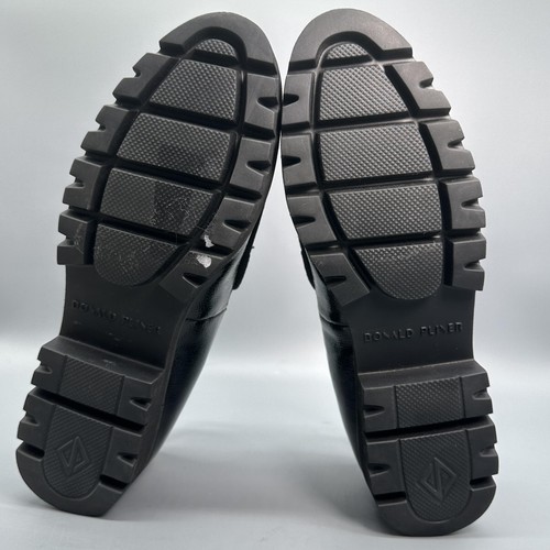Donald Pliner Eclipse Women's Size 8.5 Loafer Casual Shoes Black Patent Leather - Picture 7 of 10