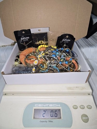 Vintage/Modern All Wear Or Resale Costume Jewelry Lot Weighing 2.0lbs