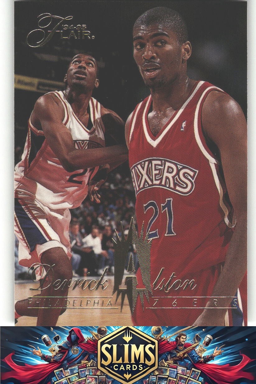 Derrick Alston - 1994 - Philadelphia 76ers - Rookie - #280 - Near Mint or Better