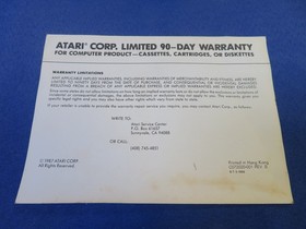 Ms. Pac-Man (Atari 7800, 1986) CX-7807 *COMPLETE IN BOX*CIB