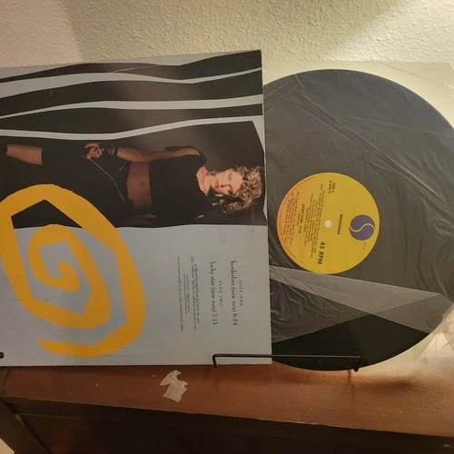 USA Maxi Single: MADONNA Borderline & Lucky Star REMIX VG+