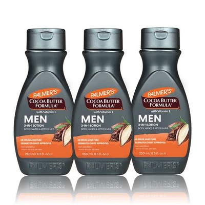 Palmer's Cocoa Butter Herren Lotion Dreierpack 750 ml (1er Pack) 