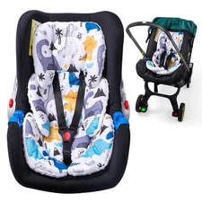 THE KENKYO Infant Car Seat Insert 2-in-1 Reversible Baby Car Seat Cushion Car...