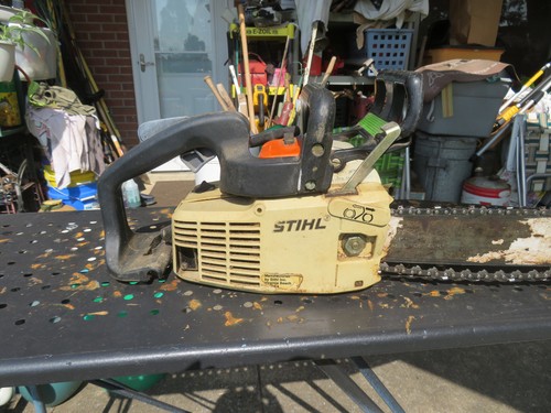 Stihl 011 AVT Chainsaw Runs SEE Video - Picture 10 of 17