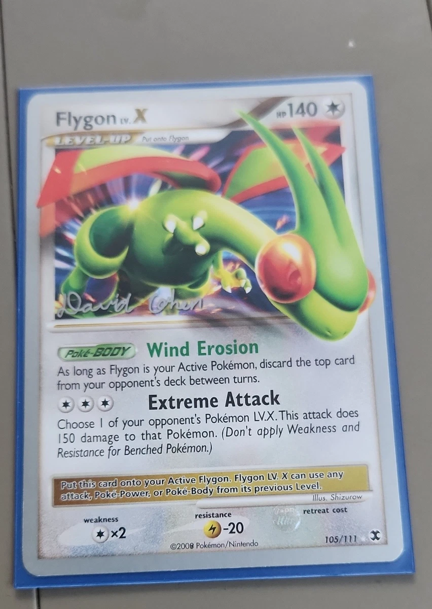Flygon LV.X Pokémon TCG Cards for sale | eBay