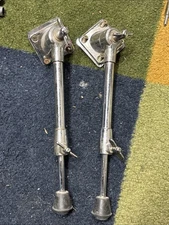Legs and Mount/Brackets Pair chrome Bass Drum II