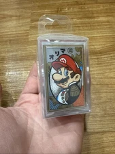 Nintendo Super Mario Hanafuda Black Deck Japanese Playing Cards US Seller