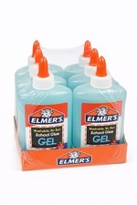Elmer  s Washable No Run School Glue Gel 7.625 oz Bottles 6 Pack
