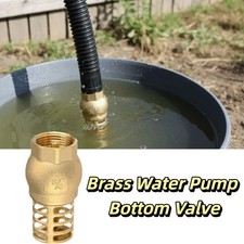 Brass Foot Valve Robust With Internal Thread For Water Pump Base Check Valve