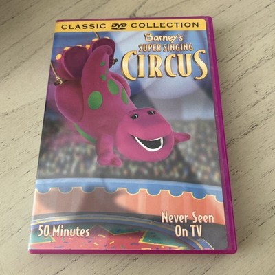 Barney Super Singing Circus (DVD) Never Before Seen On TV RARE OOP