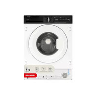 SHARP ES-NIH714BWA-EN Integrated 7 kg 1400 Spin Washing Machine - White