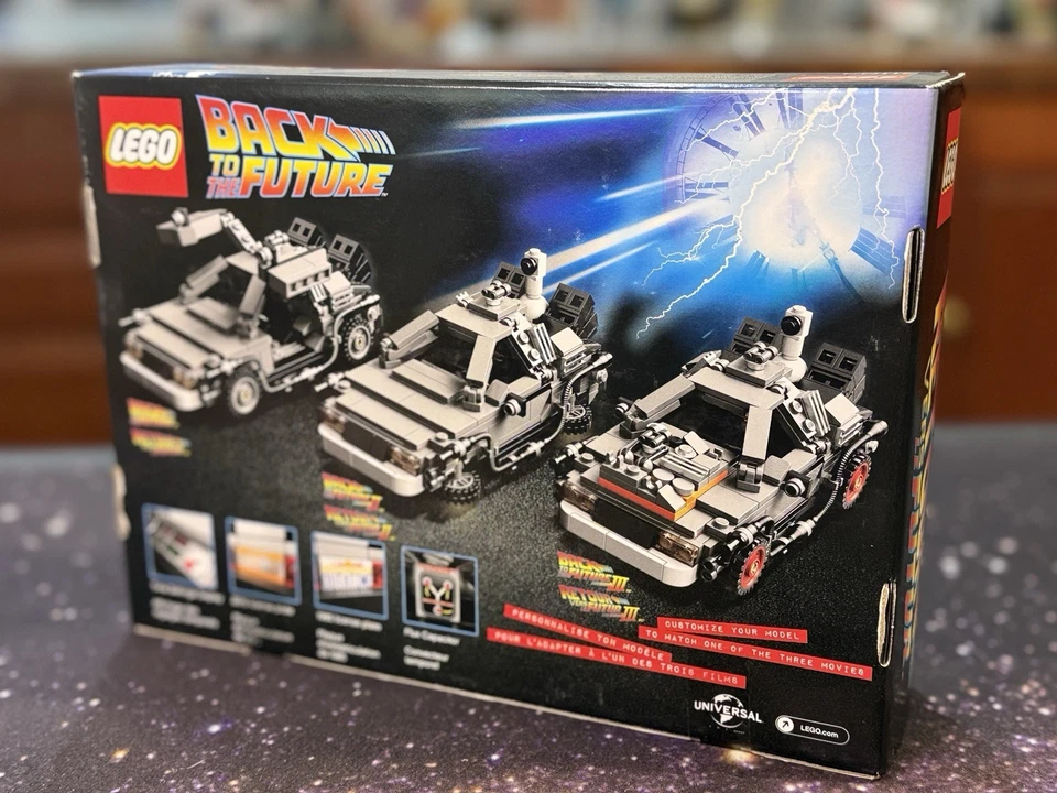 2013 Lego Back To The Future Delorean New Sealed Retired - Image 2 of 2