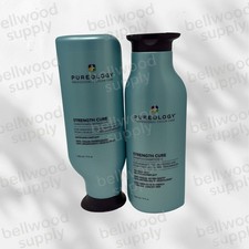 Pureology Strength Cure Shampoo and Conditioner 9 oz Set New Size