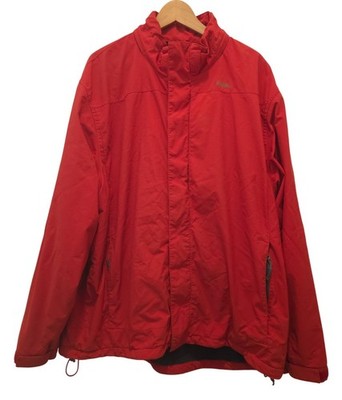 Vintage Cabela's Polartec Gore-Tex Classic Fleece Lined Red Jacket Men's 2XL