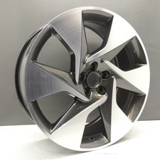 JAGUAR I-PACE 20" GREY DIAMOND CUT ALLOY WHEEL RIM T4K2254 8J J9D3-HC GENUINE X1