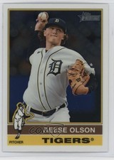 2025 Topps Heritage High Number SP Chrome Reese Olson #409 1mq2