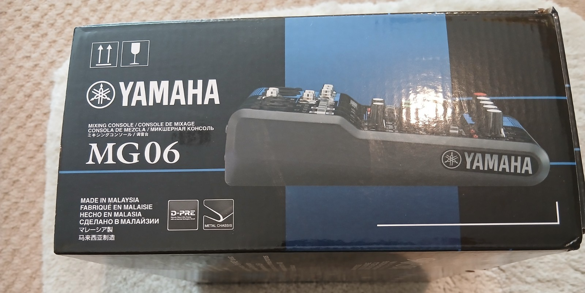 Yamaha MG06 6 Channel Mixing Console for sale online | eBay