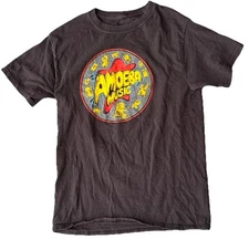 Vintage Amoeba Music T-Shirt Hanes ComfortSoft Heavyweight Black Size L