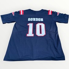 Josh Gordon 2019 New England Patriots NFL 100 Nike On Field Football Jersey (XL)