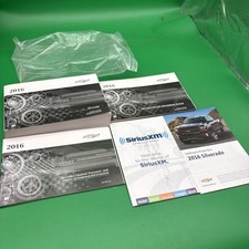 2016 Chevrolet Silverado Owners Manual With Free Shipping Included